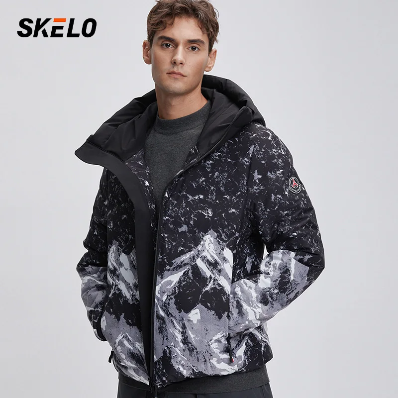 Мужская водонепроницаемая лыжная куртка теплая зимняя горная ветрозащитная