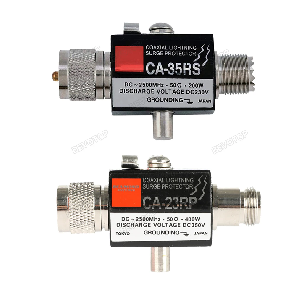 CA-23RP/CA-35RS PL259 SO239 N радиорепитер коаксиальный антенна с защитой от вспышки стабилизатор напряжения 50 Ом BEVOTOP