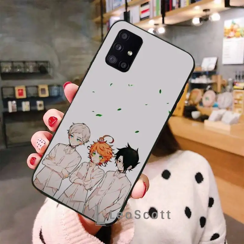 

Anime The Promised Neverland Phone Case For Samsung A40 A50 A51 A71 A20E A20S S8 S9 S10 S20 Plus note 20 ultra 4G 5G