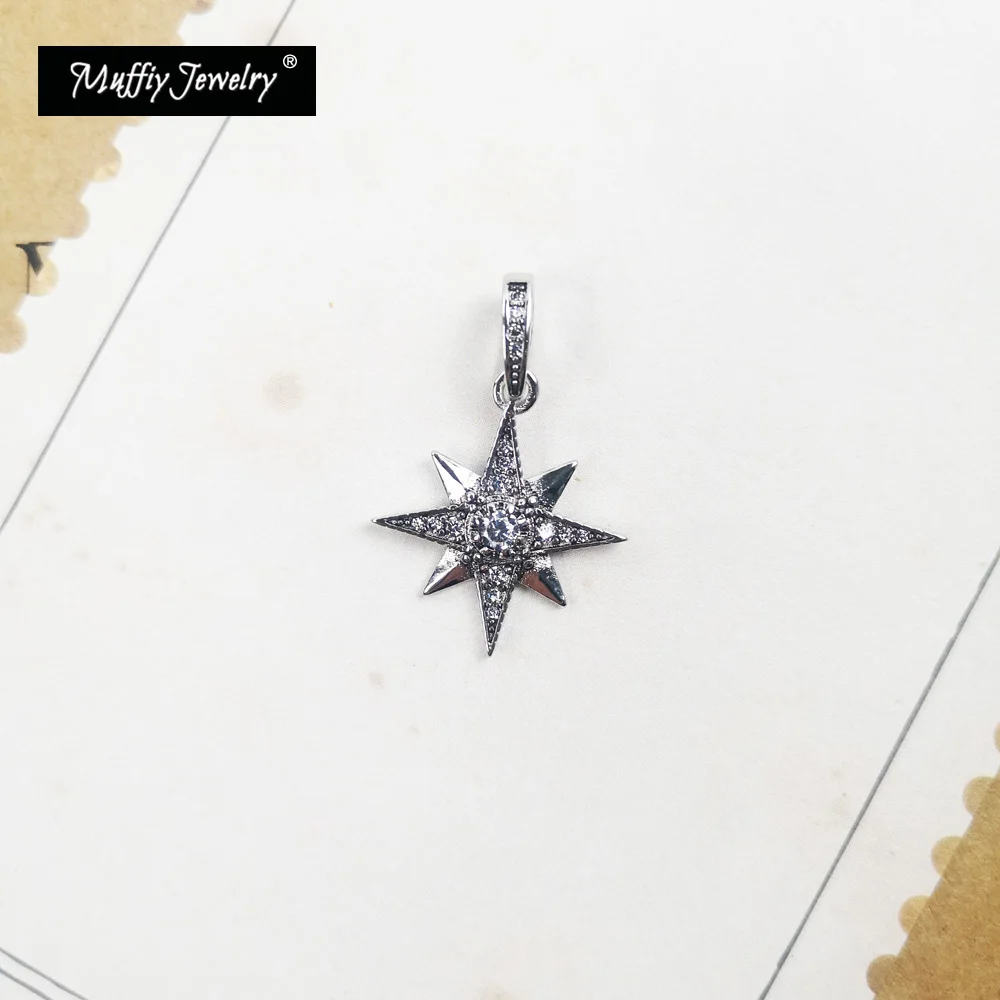 

Кулон с подвеской «королевская звезда», ожерелье из стерлингового серебра 925 пробы, новинка 2021, модные украшения, аксессуары, Модный Романти...