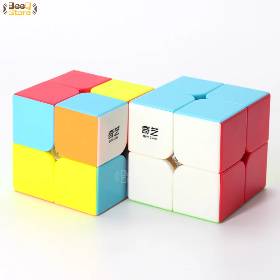Qidi 2x2 Speed Cube QidiS 2X2X2 50mm Puzzle Professional Magico Cubo Educational Toy Kid 2x2x2 Magic Black Stickerless | Игрушки и хобби