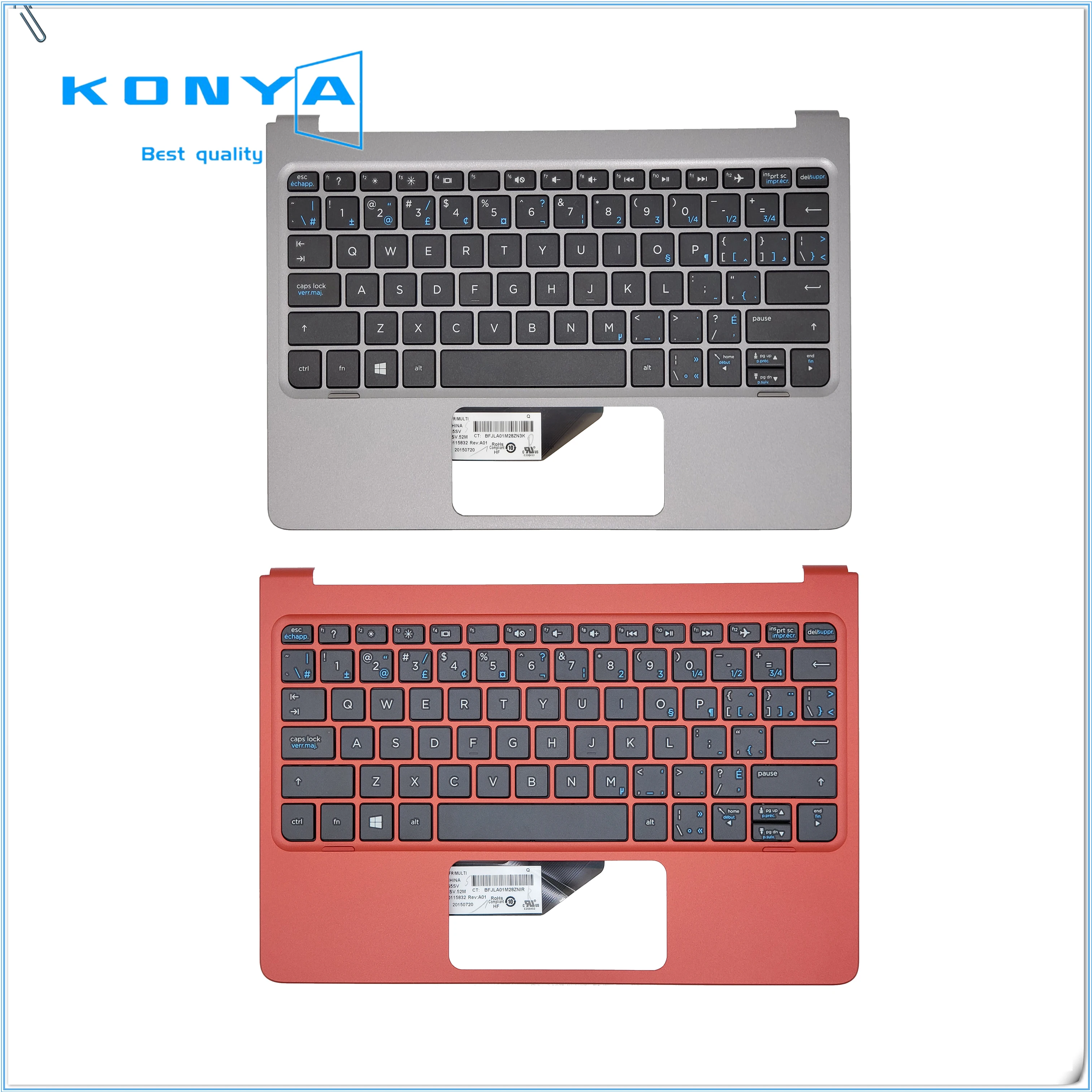 Новый оригинальный для HP X2 210 G1 10 N Palmrest W/KB 832468 DB1 832470 814718 814720 (FR может)|Сумки и чехлы
