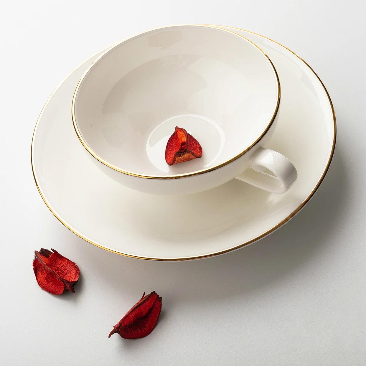 Керамическая кофейная чашка блюдца выразительный Европейский послеобеденный