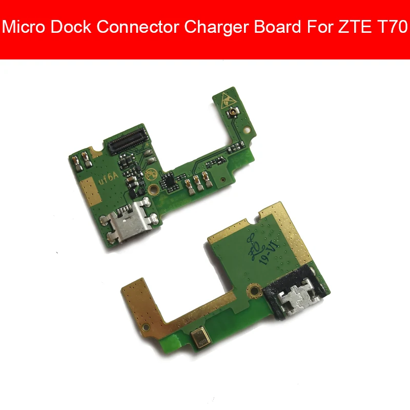 USB зарядка Джек Scoket разъем плата для ZTE T70 Зарядное устройство USB порт док-станция Flex ленточная плата запасные части