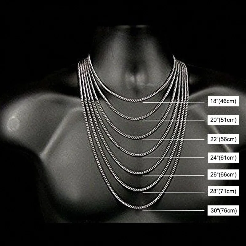 

Men's Cuban Link Chain Necklace Stainless Steel Gold Black Color Male Choker Jewelry Gifts for Him