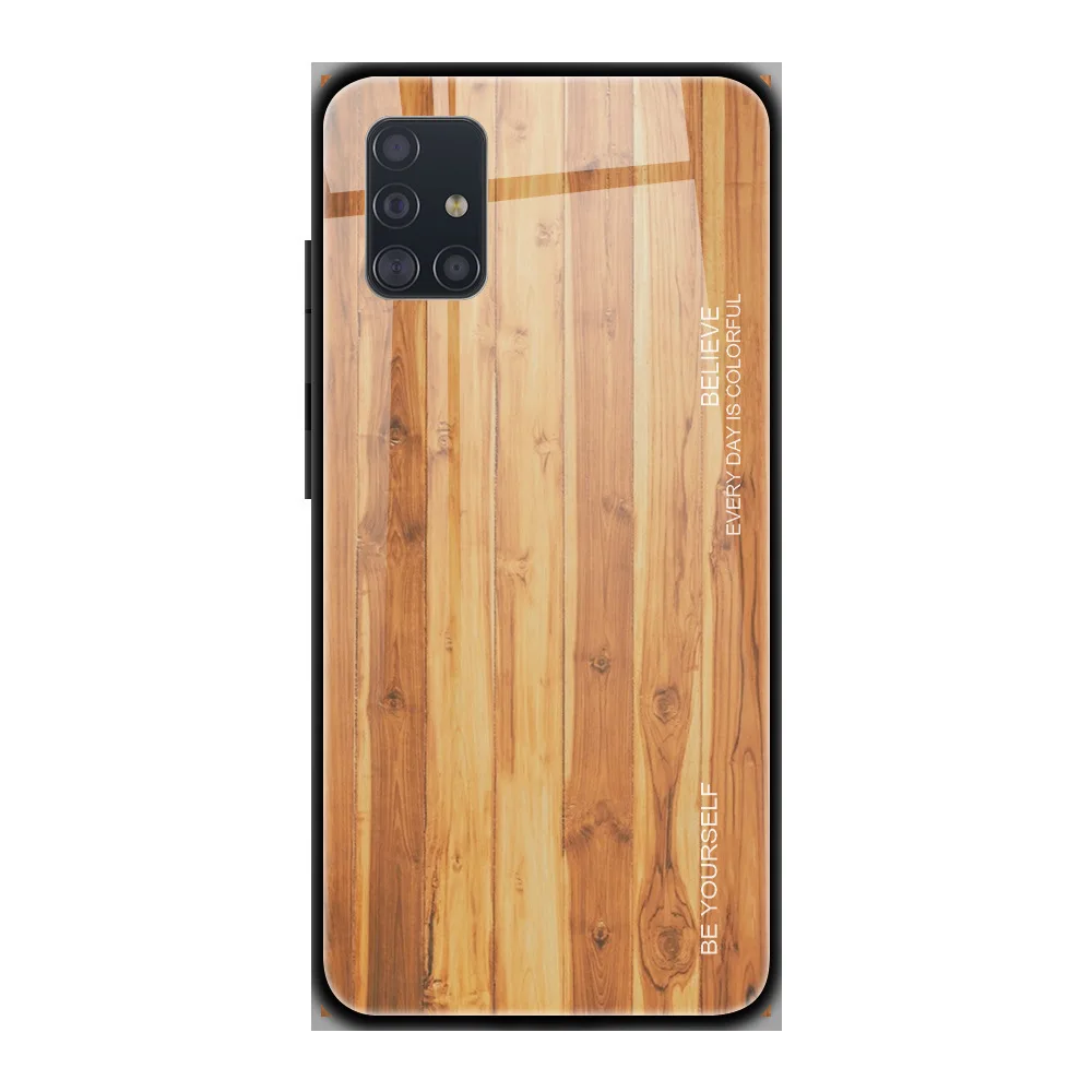 

Wood grain protective Back Cover Case For Samsung Galaxy A 01 11 21 31 41 51 71 Phone Shell For Galaxy A71 A51 A41 A 31 21 11 01