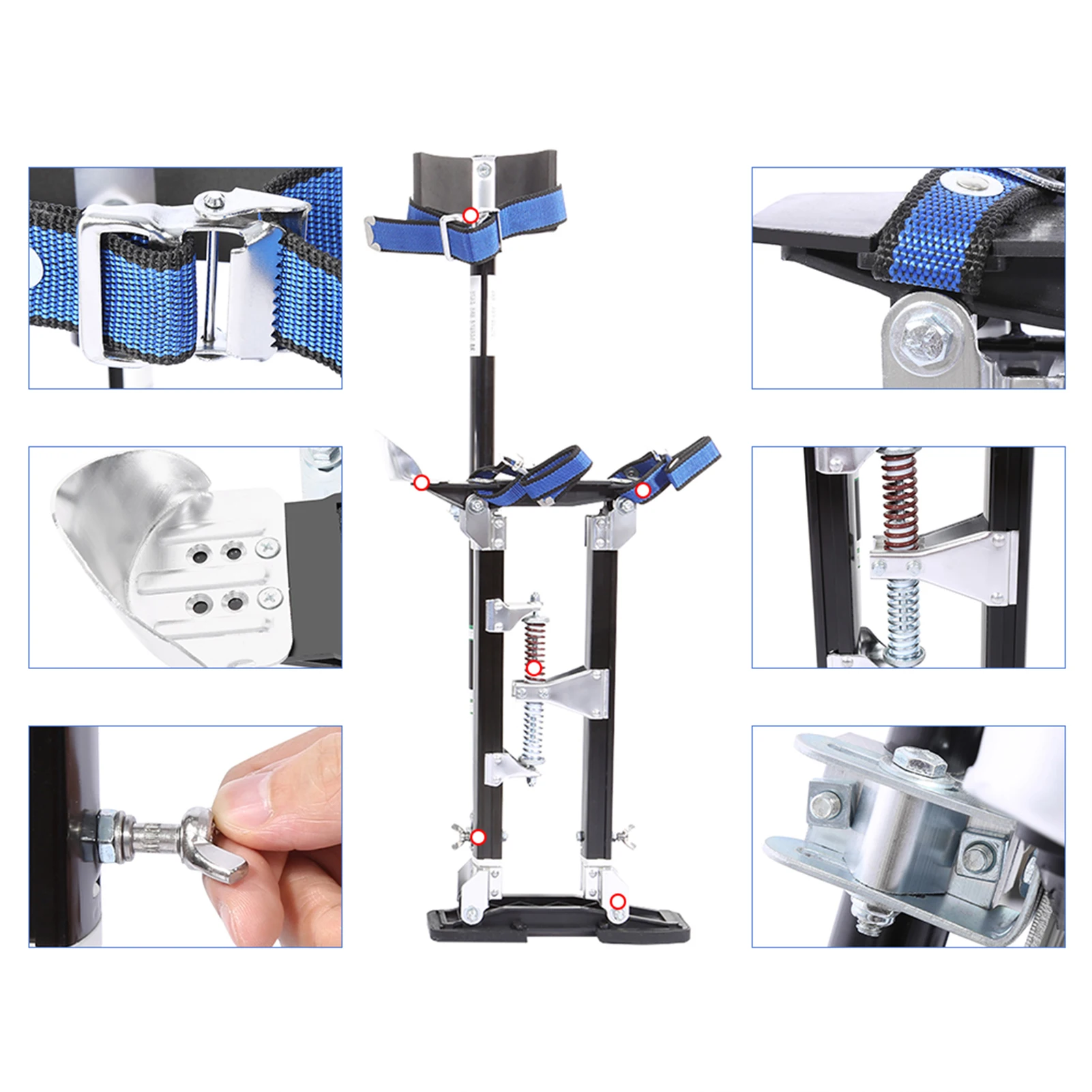 От 24 до 40 дюймов Регулируемый Профессиональный Алюминий штукатурные свая