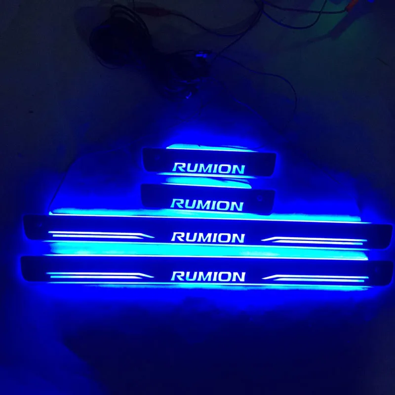 4 шт./компл. подходит для светодиодного порога Rumion износостойкая пластина