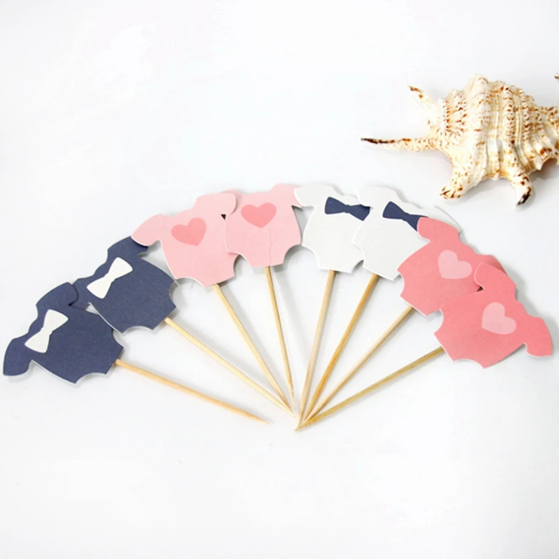 10 шт./компл. Топпер для торта детская одежда мальчиков и девочек инструменты