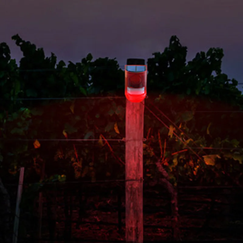 Solar Alarm Light Wireless IP65 Waterproof Motion Sensor Outdoor Security System 110 Decibels for Farm WHShopping | Спорт и