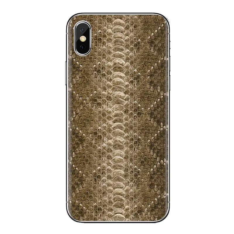 python yellow gold Art Snake Viper For Xiaomi Redmi 4A S2 Note 3 3S 4 4X 5 Plus 6 7 6A Pro Pocophone F1 TPU Transparent Bag Case |