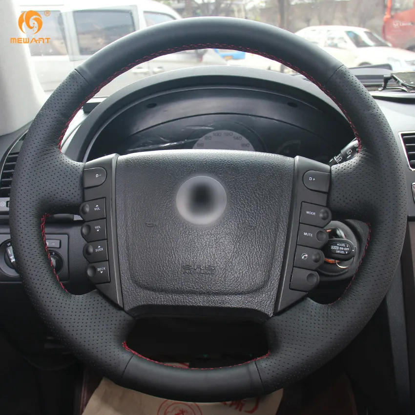 MEWANT черная искусственная кожа для Ssangyong Rexton W Rodius аксессуары интерьера детали|car