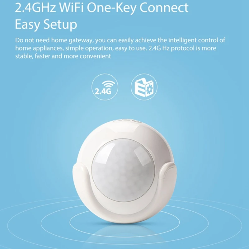 Горячая 3c-wi-Fi датчик движения Детектор Pir детектор для автоматизации умного дома