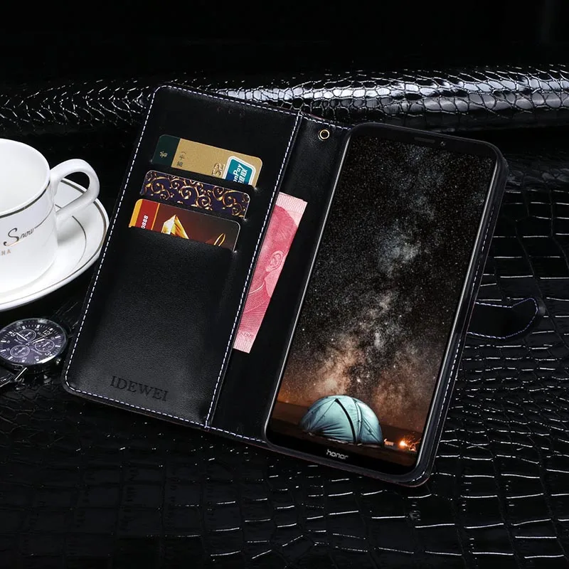 ITien деловой кожаный чехол для Huawei Honor Note 10 защитный силиконовый из ТПУ в стиле