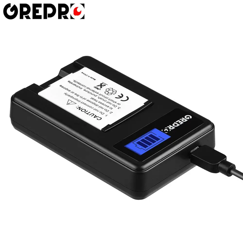 Аккумулятор 1300 мАч SLB-10A SLB 10A SLB10A зарядное устройство USB с ЖК-дисплеем для Samsung EX2F