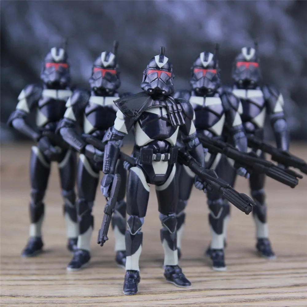 С принтом Звездные войны 3 75 &quotРеспублика тени утапау темно синий Trooper фигурку