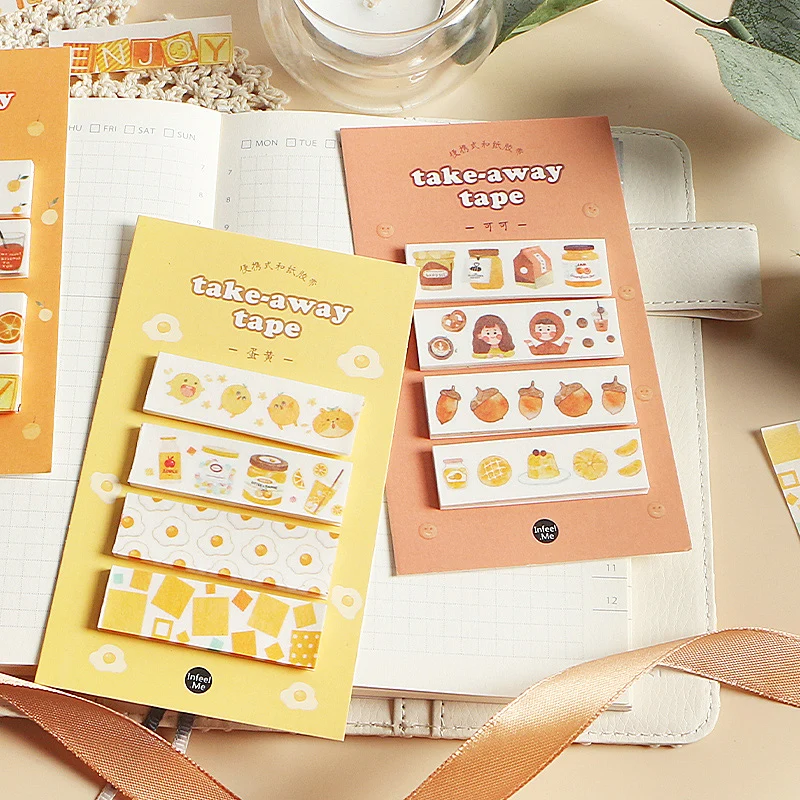 80 шт./компл. Kawaii Sticky Note To Do List милые наклейки хлопья корейские для украшения