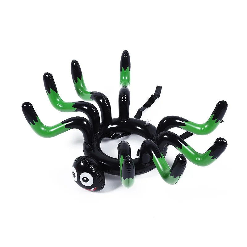 Надувной Гигантский паук ведьма кольцо для шляпы игра подбрасывания Вечерние