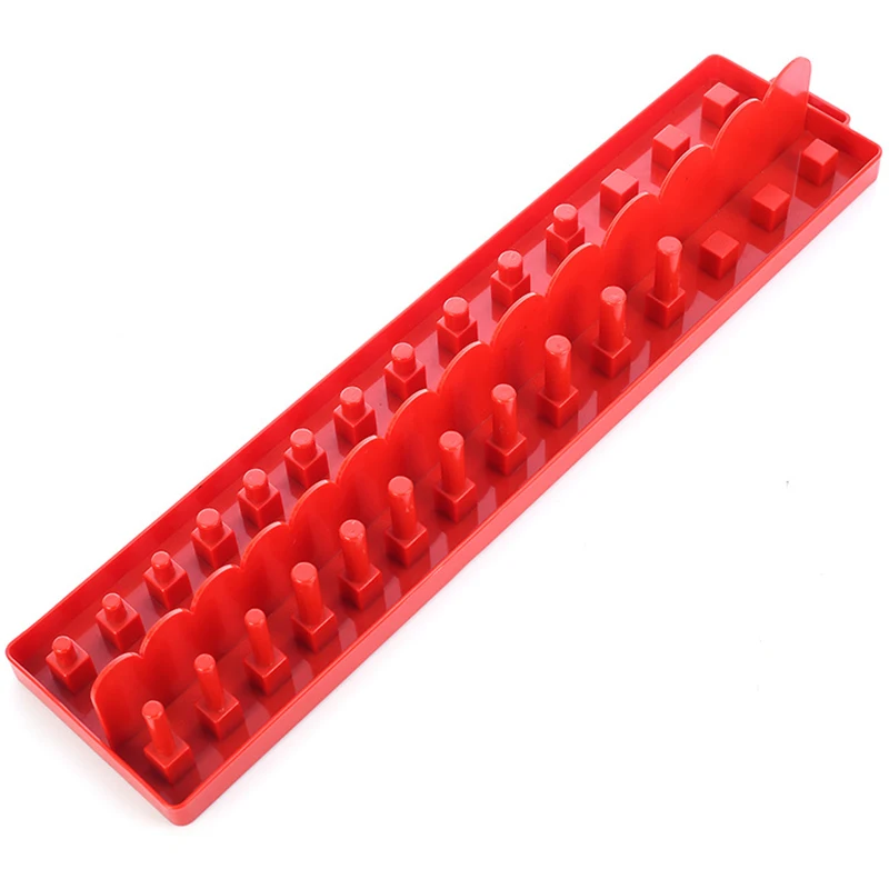 

Hot Three-piece set 1/4 inch, 3/8 inch, 1/2 inch plastic sleeve rack combination product multi-function bracket tool rack