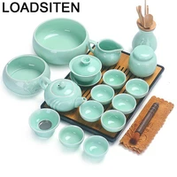 cucina chinese afternoon kung fu with infuser garden teaset dekoration home decoration accessories pot teapot teaware tea set