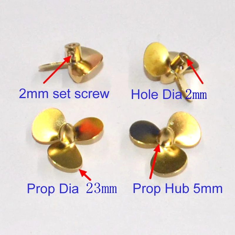 23 мм медный 3 лопастной диамет