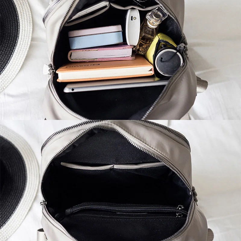 Рюкзак Zency женский водонепроницаемый простой дизайнерский ранец Повседневная