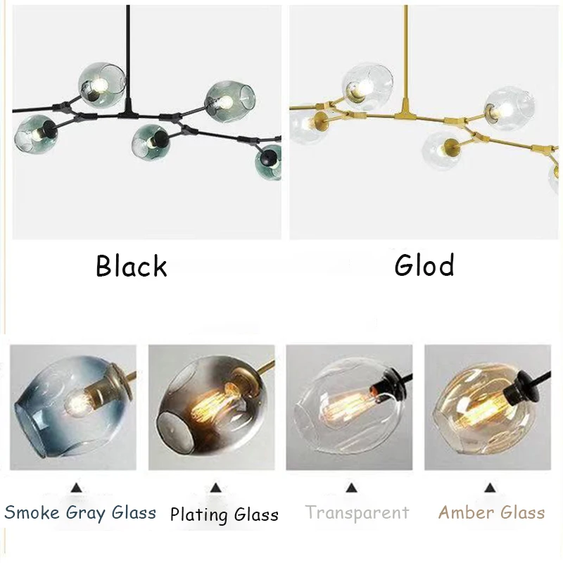 Nordic Vintage Chandelier Industrial Hanging lamp For Loft Dining Kitchen Stair Suspension Luminaire Modern Lighting | Освещение