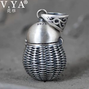Женская подвеска-саше V.YA, из серебра 925 пробы в стиле ретро