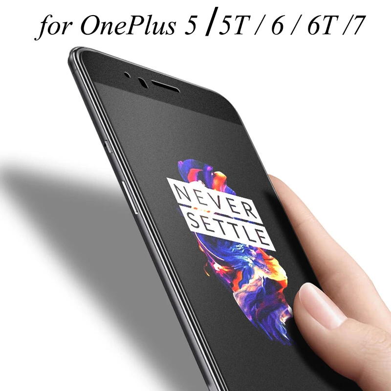 JGKK для OnePlus 5 5T 6 6T 7 матовое закаленное стекло защита экрана против отпечатков
