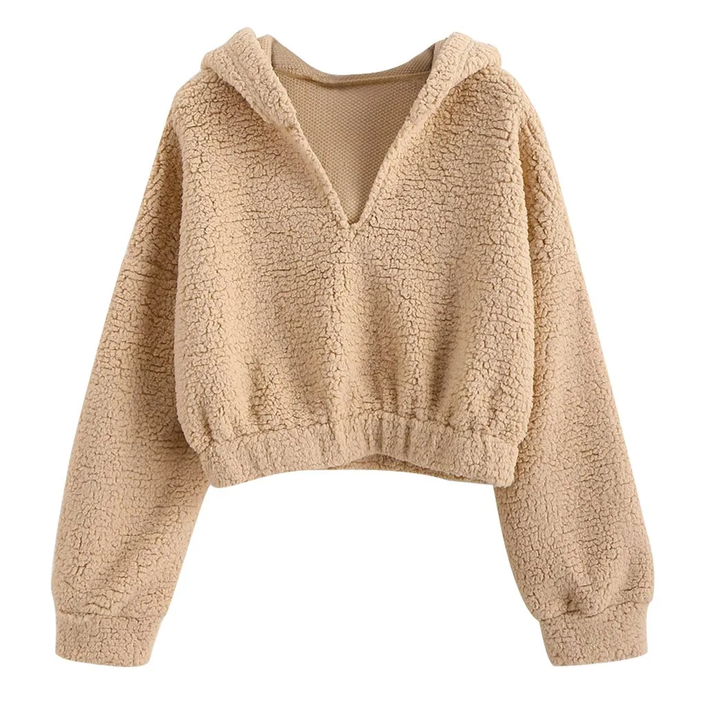 Блузки женские 2019 повседневные толстовки с открытыми плечами из искусственного