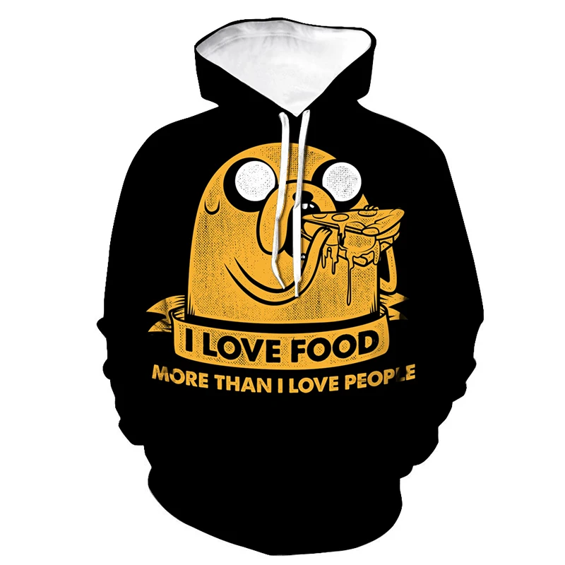 

Cartoon Casual Hoodies Adventure Time 3D Printed Hooded Sweatshirt Pullover Men Women Fashion Hip Hop Hoodie Avenger Unisex Tops
