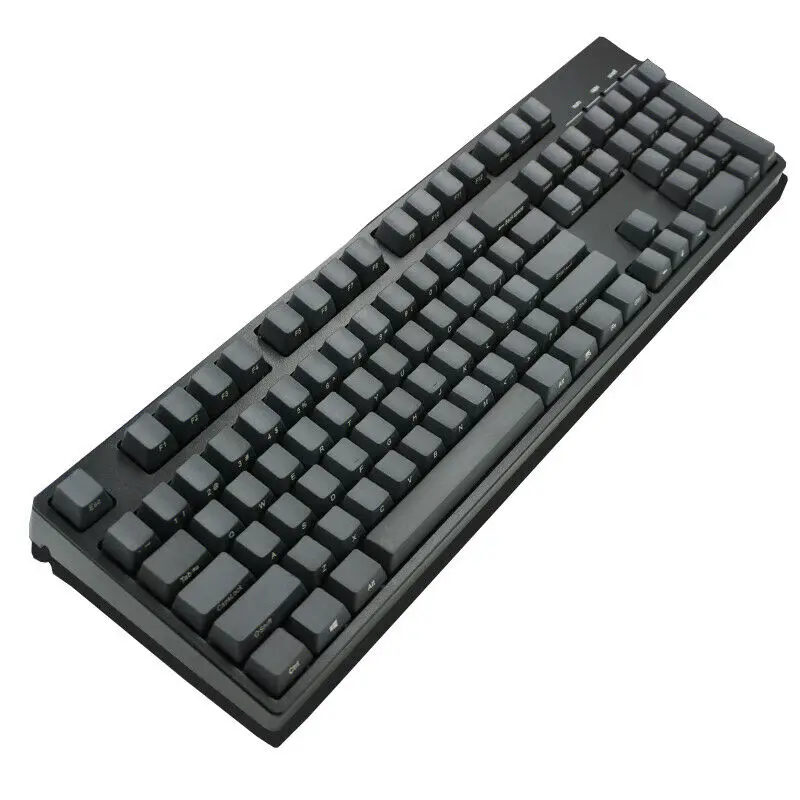 61 87 104 108 набор черных клавиш с боковой печатью pbt для filco ikbc ducky gh60 cherry mx