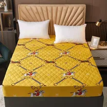 Sábana bajera de algodón impermeable para niños y ancianos, colcha a prueba de orina y polvo, 1 unidad (4)