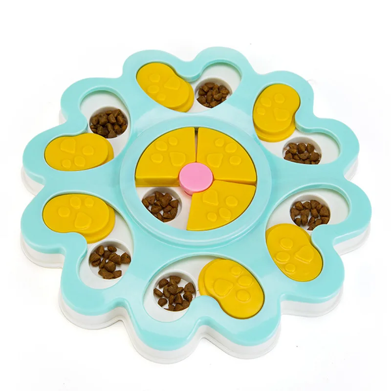 Игрушка для собак миска медленной еды обучающая головоломка домашних животных