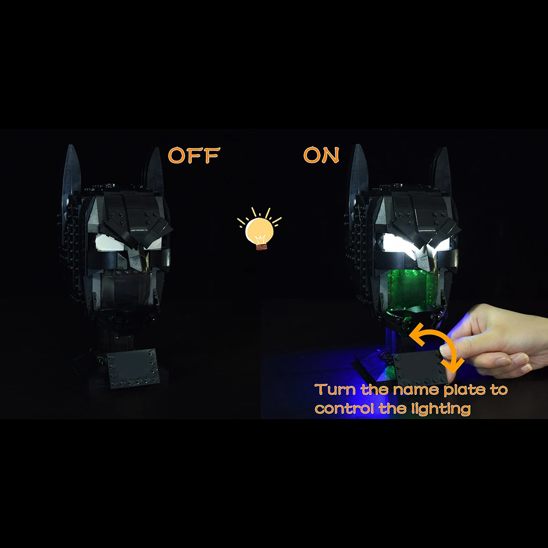 Комплект светодиодного освещения с аккумуляторным отсеком на 76182 (только