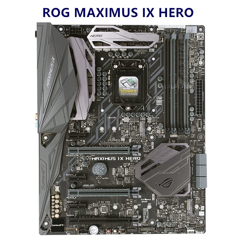 Для Asus ROG MAXIMUS IX HERO Оригинальный настольный Intel Z270 Z270M DDR4 материнская плата LGA 1151 i7 i5