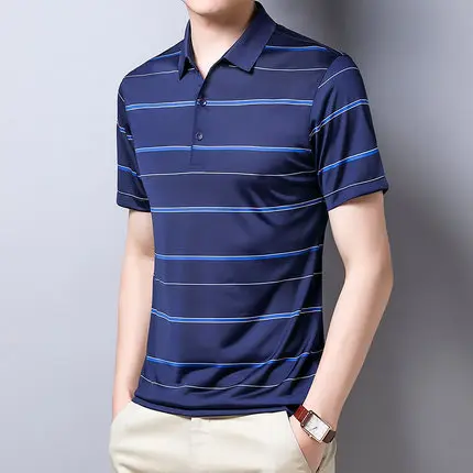 

Men's short sleeve t-shirt summer trend handsome casual half sleeve 7085