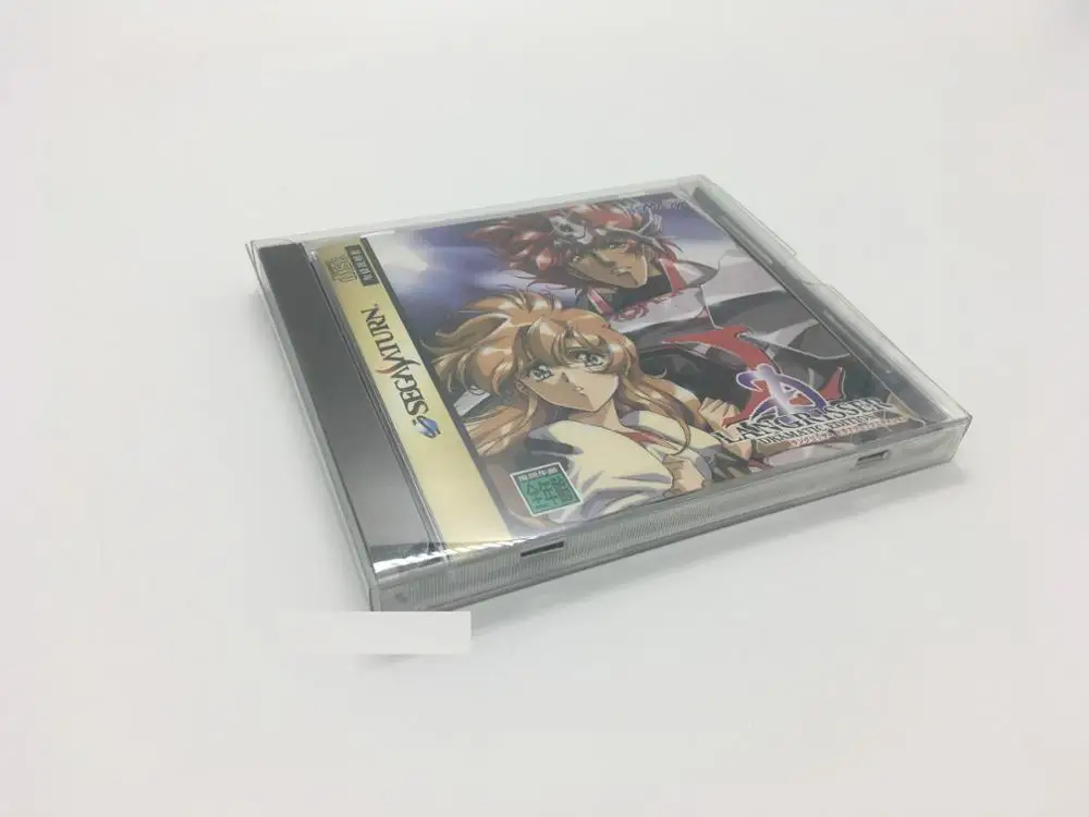 

100pcs Clear transparent box for sega dreamcast DC SS game card collection display storage 1CD PET protective box