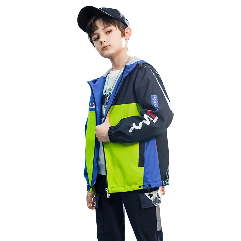 Детская осенняя куртка 2021 Новый Водонепроницаемый теплые куртки для маленьких