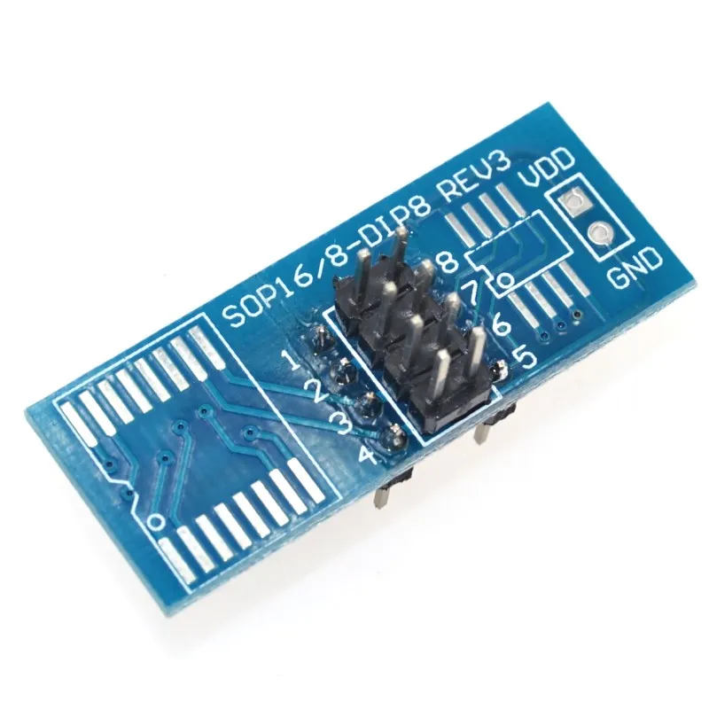 Тестовый зажим SOIC8 SOP8 для встроенного программирования EEPROM 93CXX/25CXX/24CXX USB