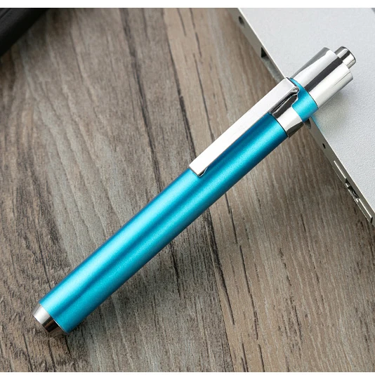 Blue Нержавеющая сталь 365nm УФ свет портативный светодиодный фонарик факел Ультрафиолетовый детектор лампа флуоресцентная ручка обнаружения - Мощность в ваттах: Blue