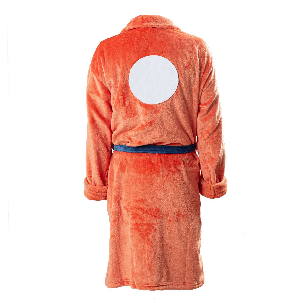 Халат для взрослых и детей костюм косплея Сон Гоку одежда сна плюшевый халат