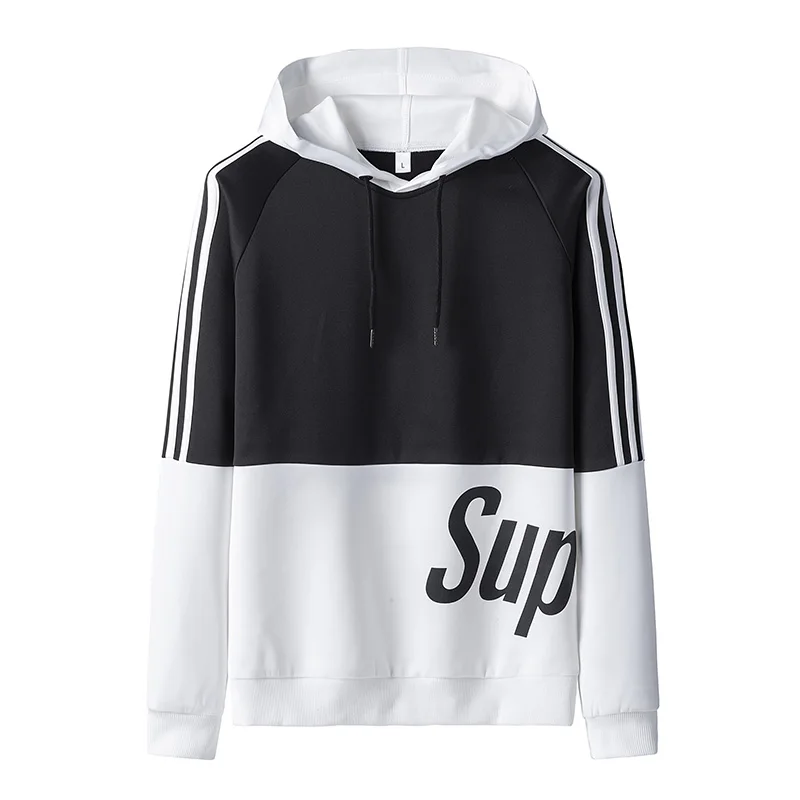 Мужские толстовки с капюшоном на весну и осень в стиле хип хоп Зимние мужские