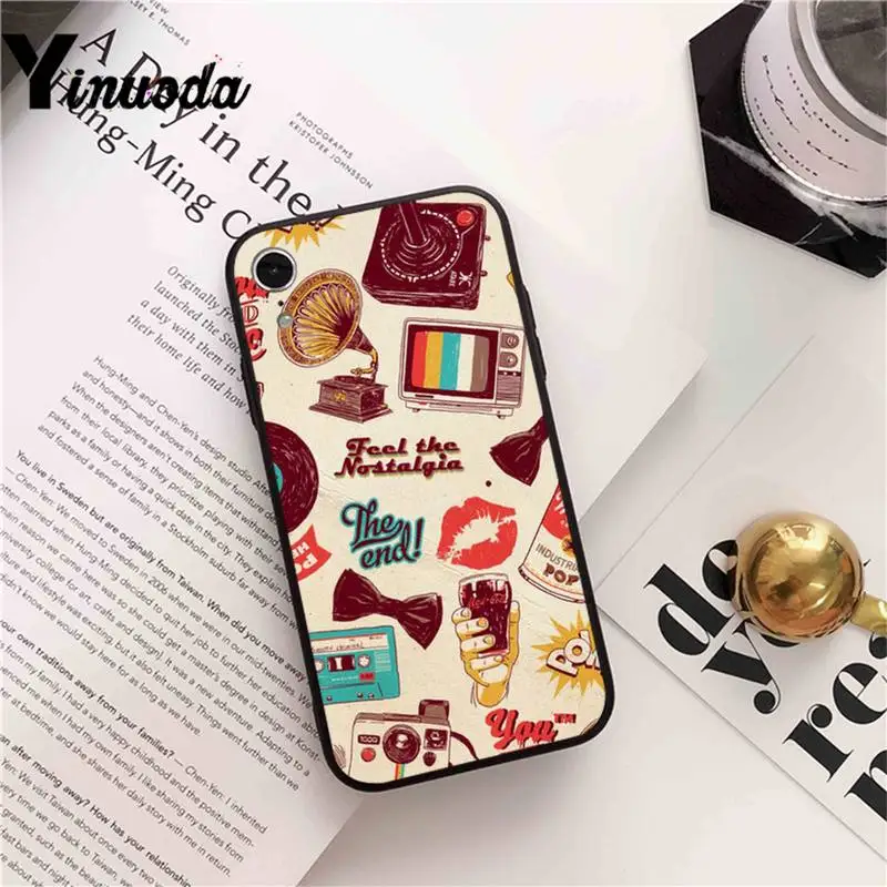 

Yinuoda RETRO CLASSIC CASSETTE Phone Case cover For iPhone X 8 7 6 6S Plus XS MAX 5 5S SE XR 11 12 Pro Promax coque