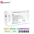 G светодиодный OPTO DC12-24V RGB + CCTrgbw Zigbee умный светодиодный регулятор полосы Голосовое управление работа с Echo Plus SmartThings ZIGBEE 3,0 HUB