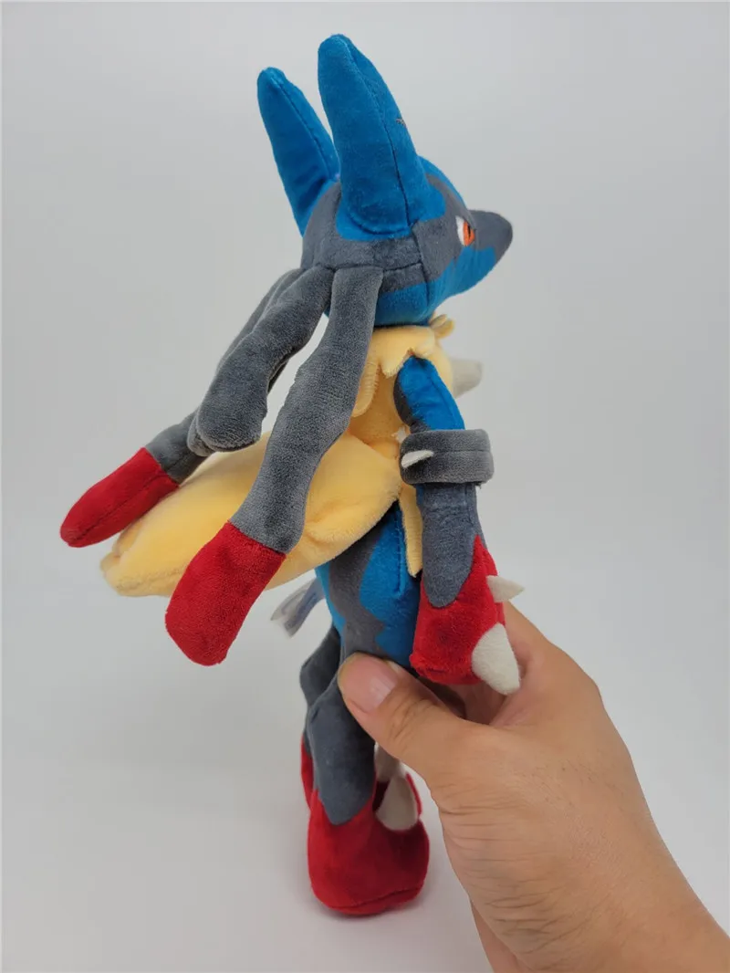 Новинка мягкая плюшевая игрушечная кукла TOMY Pokemon Mega Lucario 10 дюймов|doll plush toy|toy plushplush