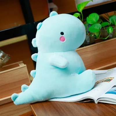 

30/40/50cm Kawaii Dinosaur Plush Doll Huggable Pink/Blue Stuffed Dinosaur Toy Kids Huggable Animals Plush Toy Kids Gifts