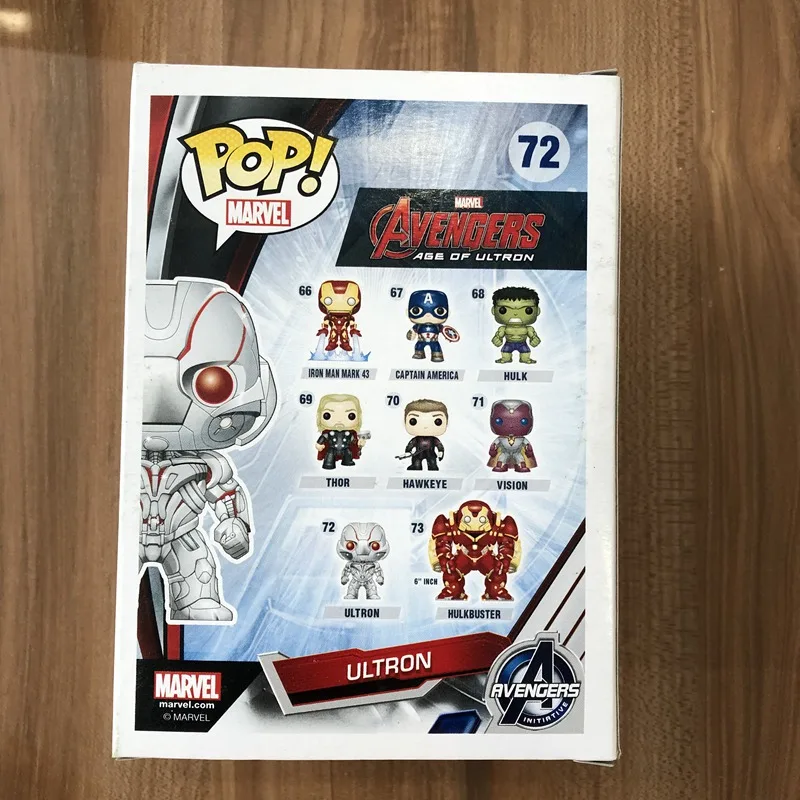 Funko pop официальный Марвел: Мстители эра Альтрона-Альтрона Виниловая фигурка Коллекционная модель игрушки с оригинальной коробкой
