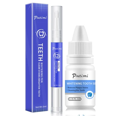 Teeth Serum TeethGel EFERO отбеливающая зубная щетка для зубов, отбеливающая ручка для зубов, очищающая Сыворотка для гигиены полости рта, удаляет пятна от зубного налета, стоматологические инструменты - Цвет: Teeth Serum TeethGel