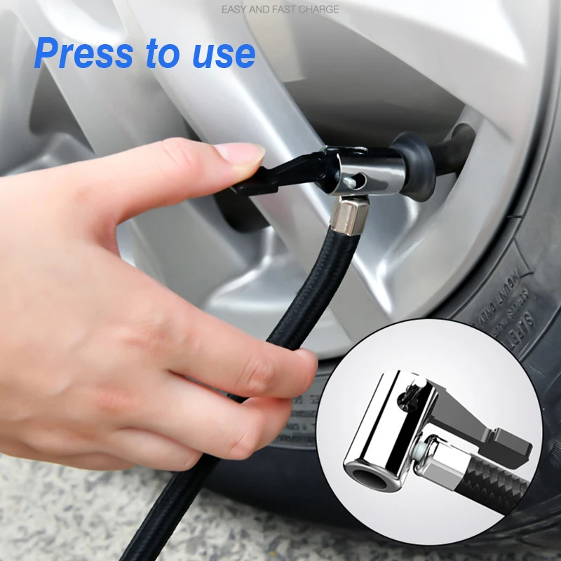 Digital Tire Inflator DC 12 Volt Car Portable Air Compressor Pump 150 PSI for Automobile Motorcycle Bicycle | Автомобили и